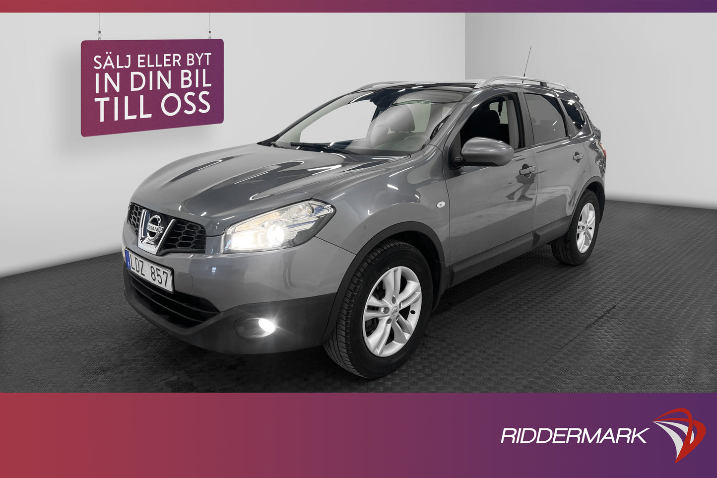 Nissan Qashqai+2 1.6 117hk Panorama 7-Sits 0,64l/mil