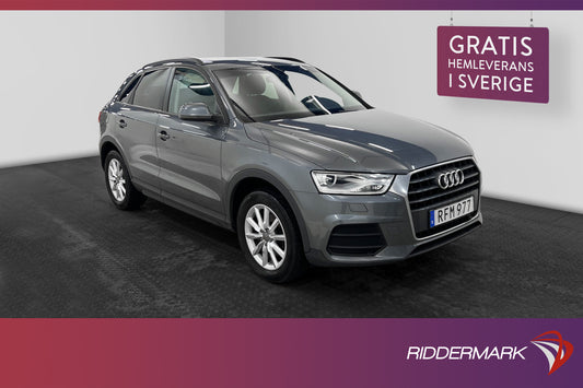 Audi Q3 TFSI 150hk Proline Värmare Drag Sensorer 0.55L/mil