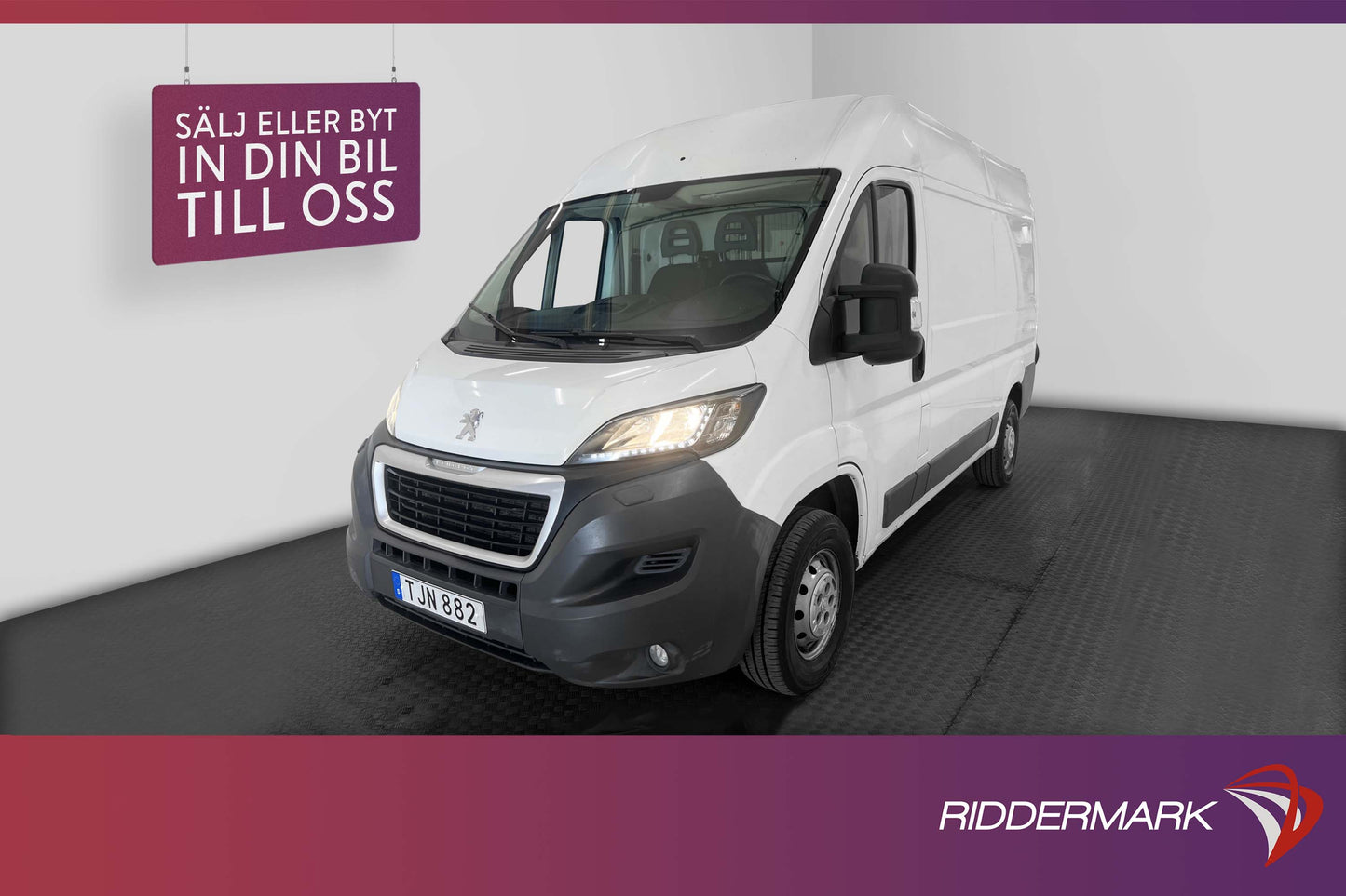 Peugeot Boxer L2H2 2.2HDi Värmare Dragkrok B-Kamera Moms