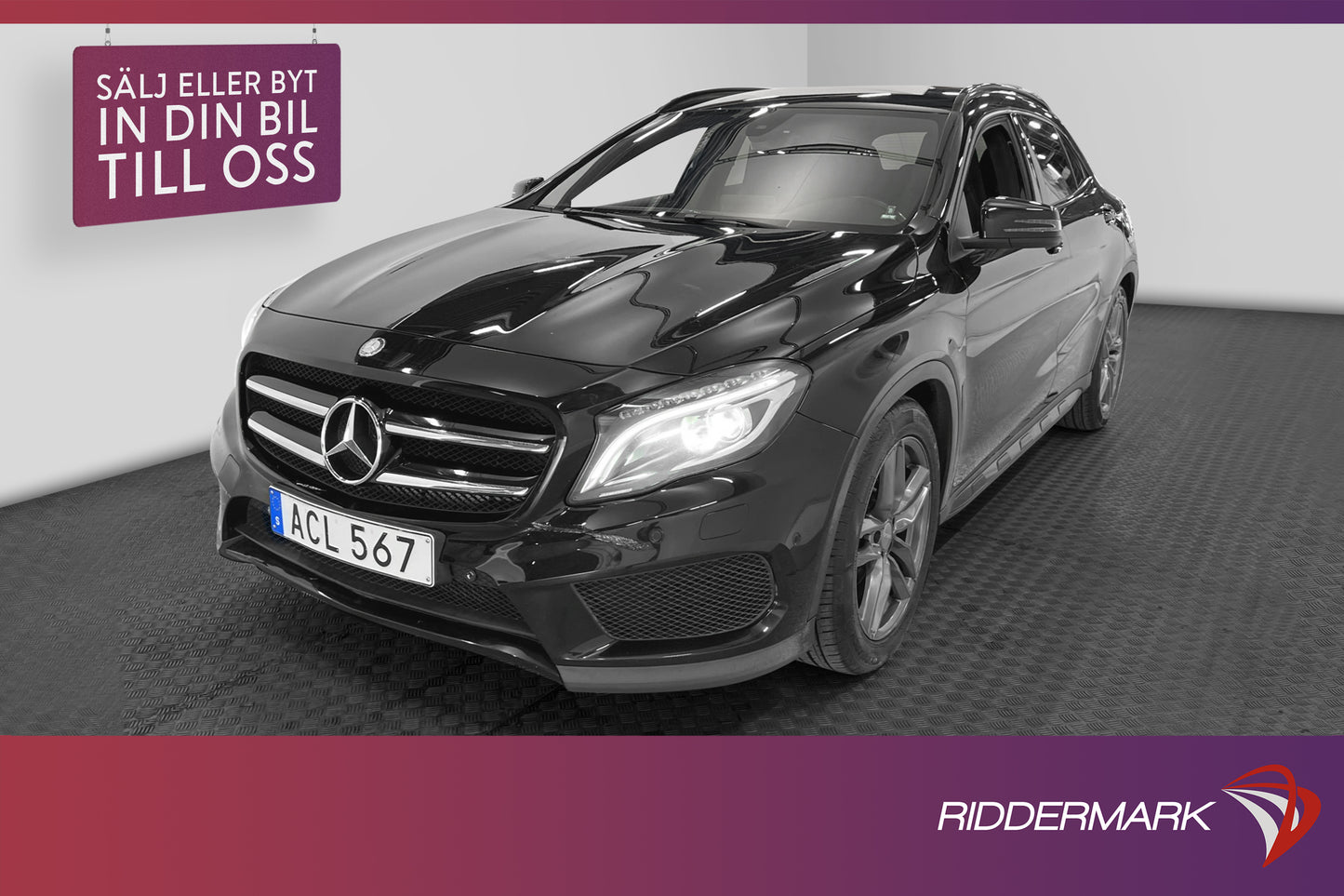 Mercedes-Benz GLA 200 d 4Matic 136hk AMG Sensorer Carplay