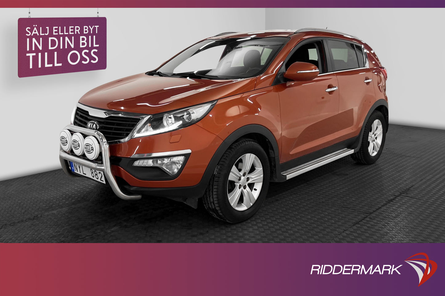 Kia Sportage 1.7 CRDi 115hk Värmare Extraljus PDC  Välservad