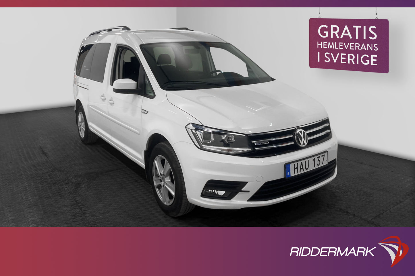 Volkswagen Caddy Maxi Life 1.4TGI DSG Dragkrok 7-Sits Moms