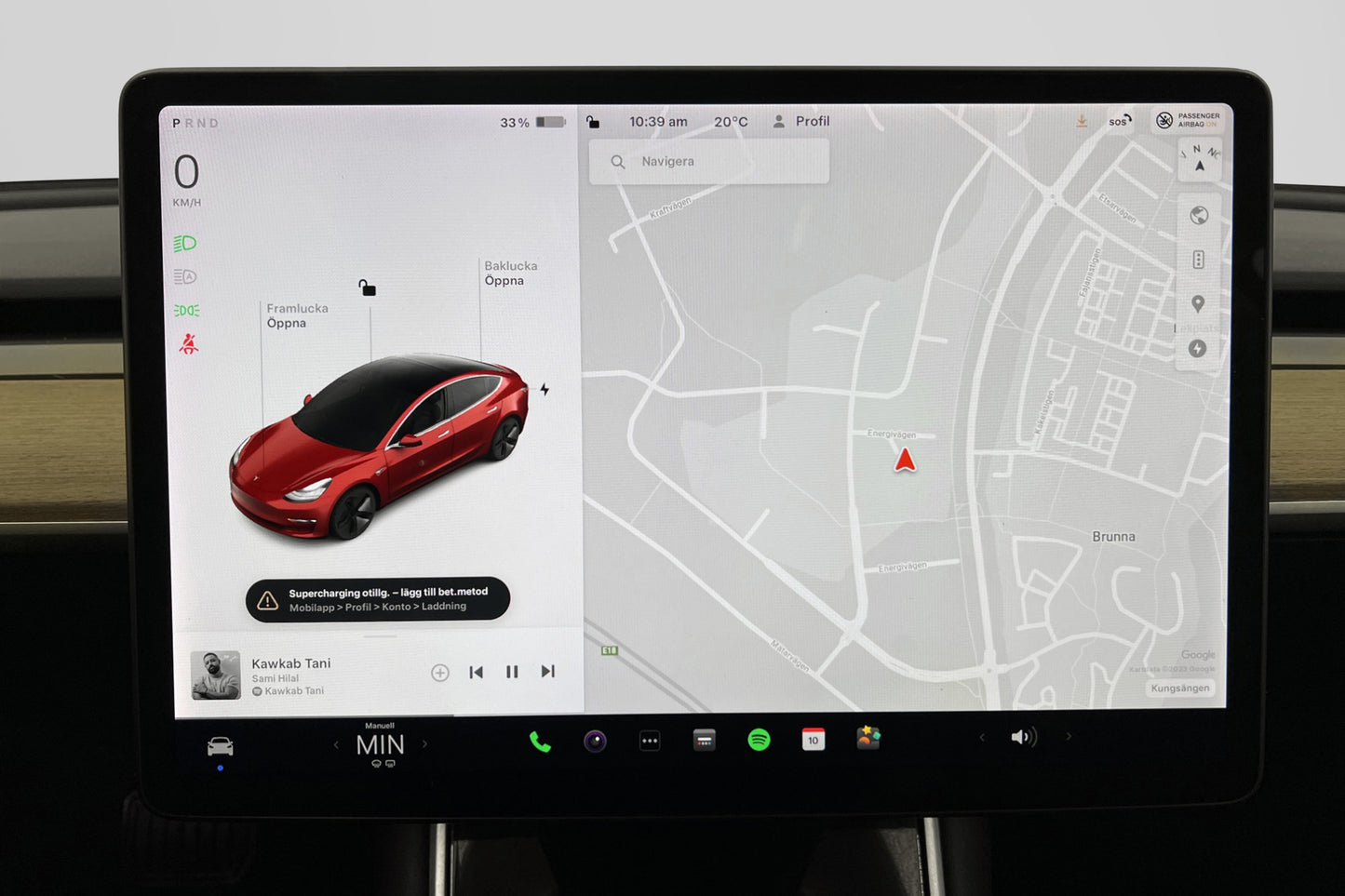 Tesla Model 3 Long Range AWD 440hk Svensksåld Uppgraderad AP