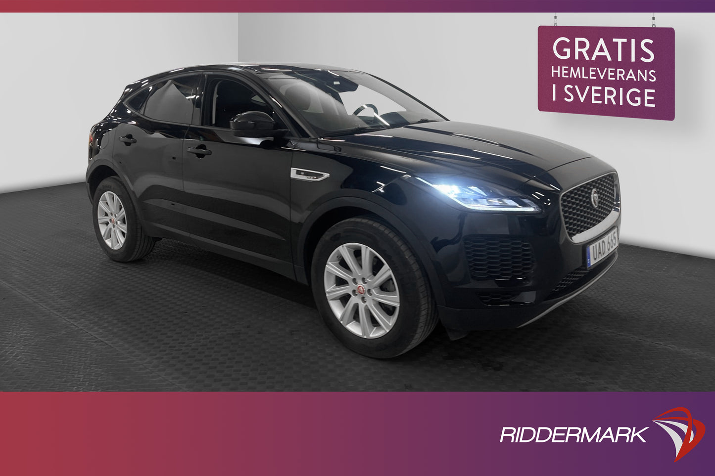 Jaguar E-Pace D150 AWD 150hk Kamera Navi Skinn Välservad