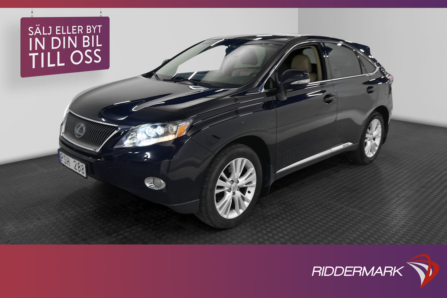 Lexus RX 450h V6 AWD 299hk Taklucka Värmare HUD Drag M-Värm