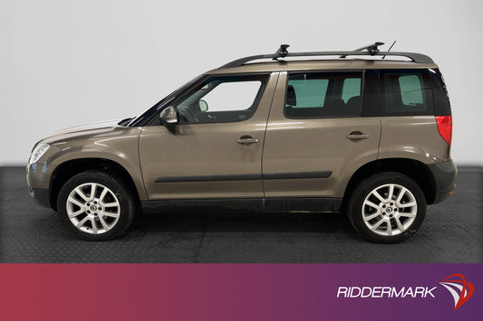 Skoda Yeti 2.0 TDI 140hk 4x4 D-Värmare Pano Drag Välservad