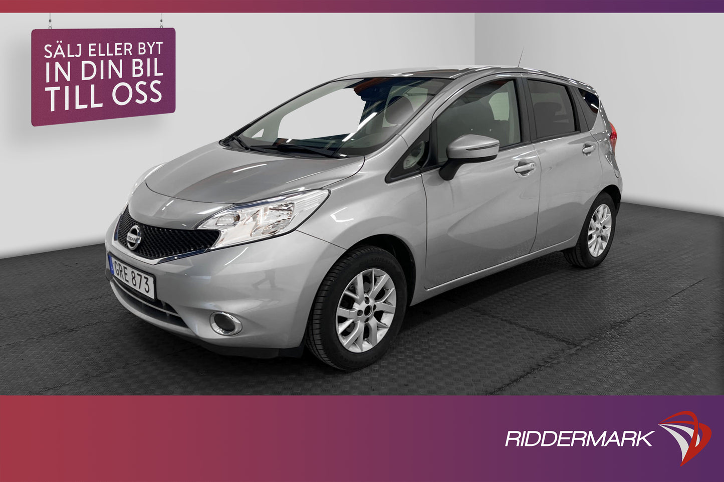 Nissan Note 1.2 80hk Acenta 0.47L/Mil Skatt 360kr Välservad