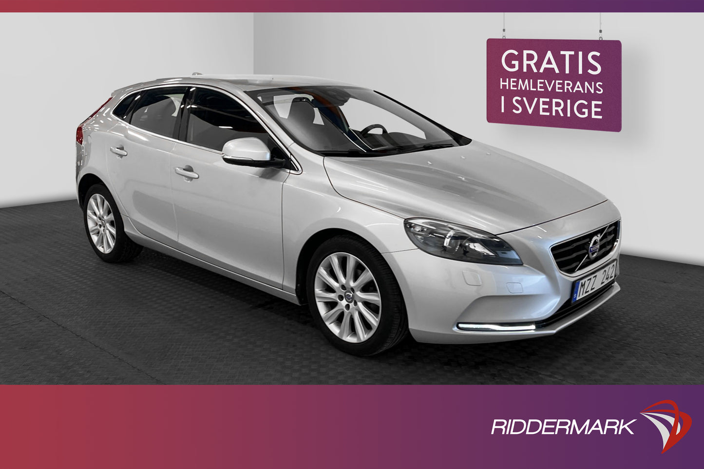 Volvo V40 D2 115hk Summum Värmare Kamera Skinn Välservad