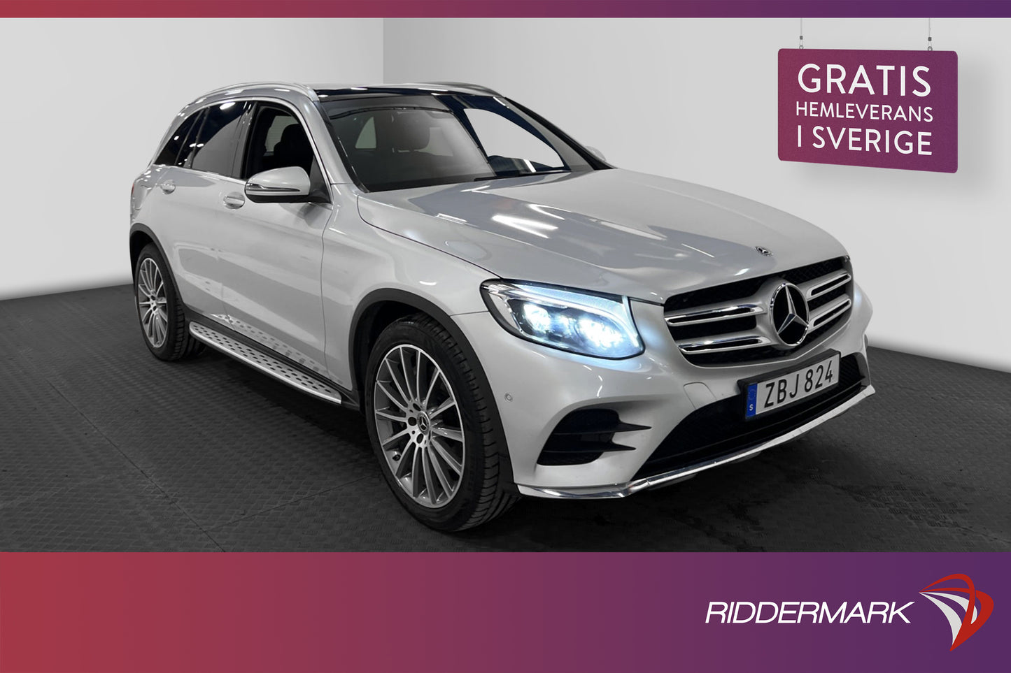 Mercedes-Benz GLC 220 d 4M AMG Pano Burm Värm Kamera Drag