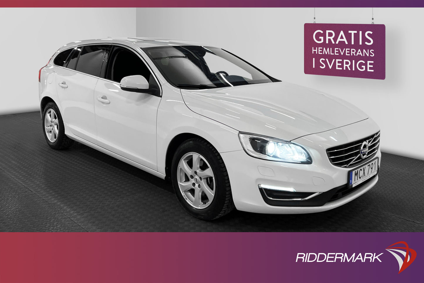 Volvo V60 D3 150hk Momentum D-värm VOC Välservad