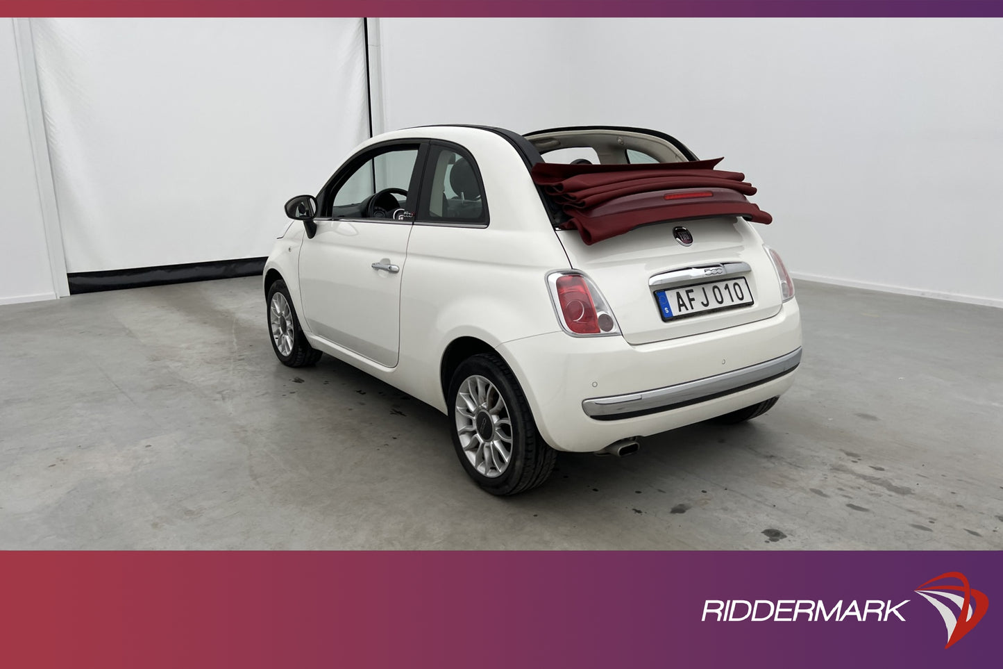 Fiat 500C 1.2 69hk Lounge Sensorer 0,43l/Mil Lågskatt