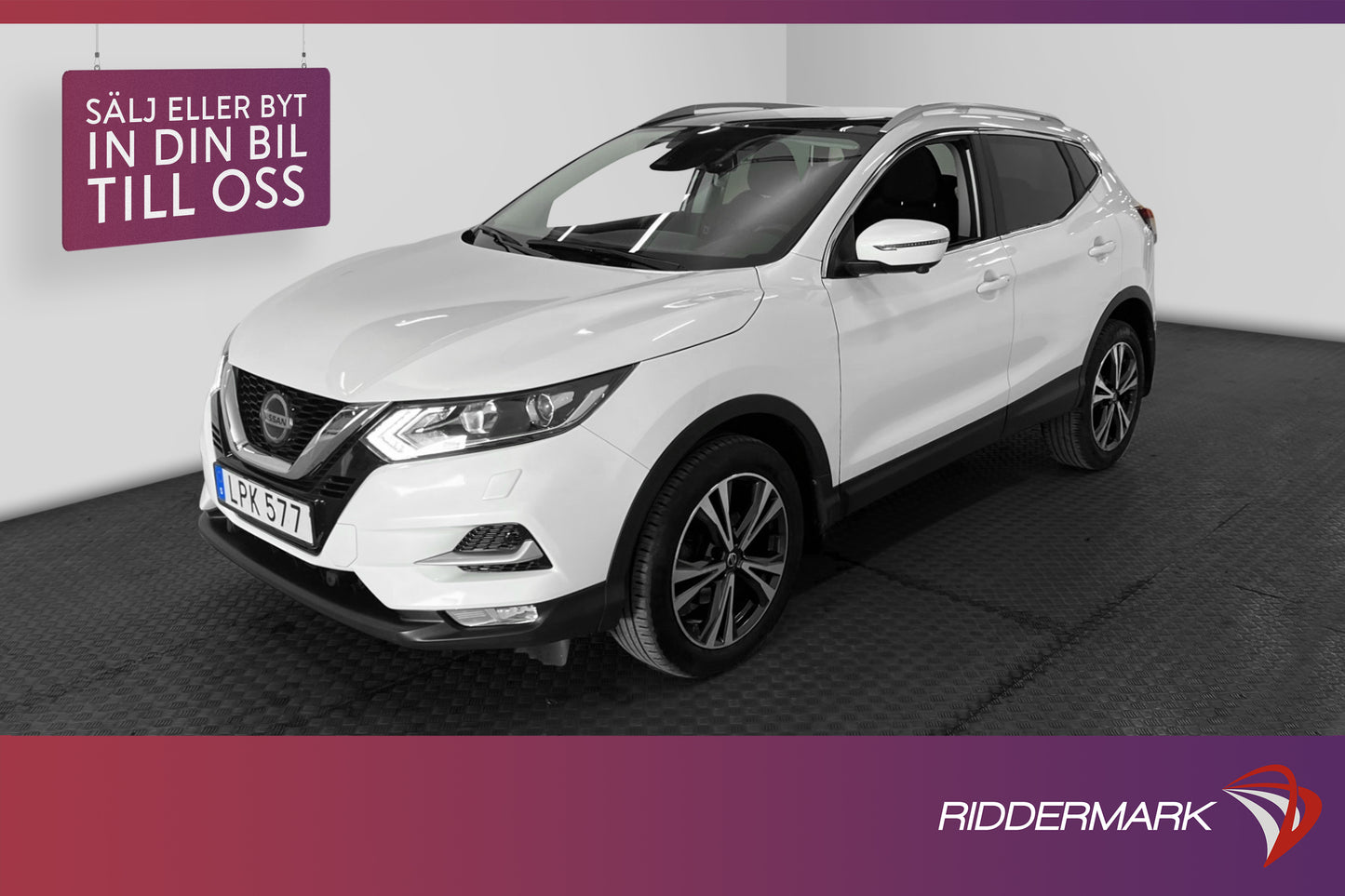 Nissan Qashqai 1.5 dCi 115hk N-connecta Pano 360° Drag