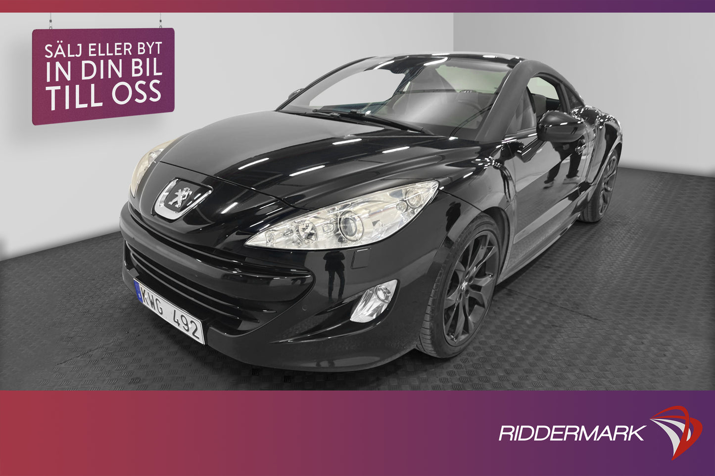 Peugeot RCZ 1.6 THP 200hk Premium Skinn  Sportsäten