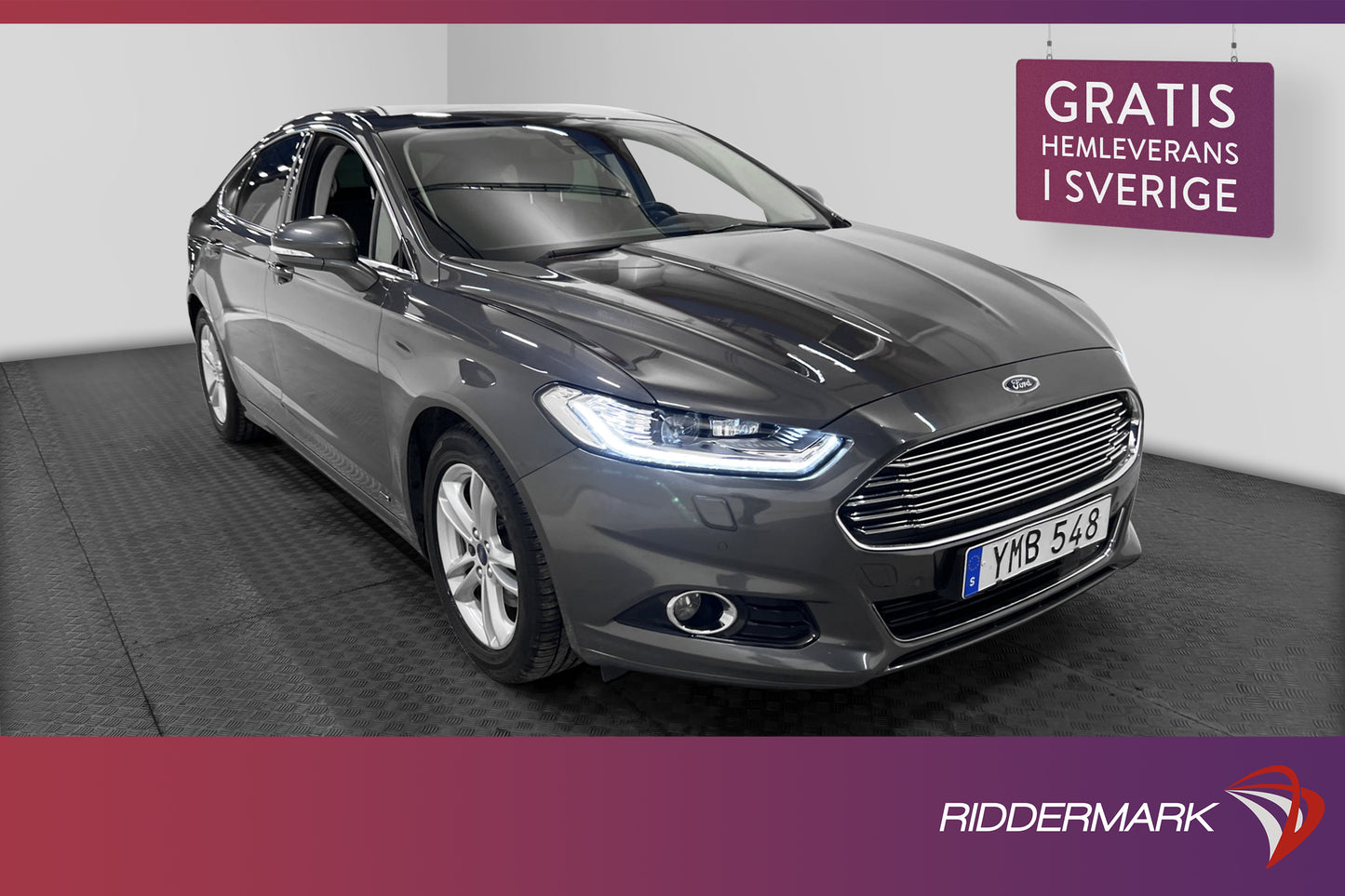 Ford Mondeo 180hk AWD Värmare Keyless Navi Skinn/Alcantara