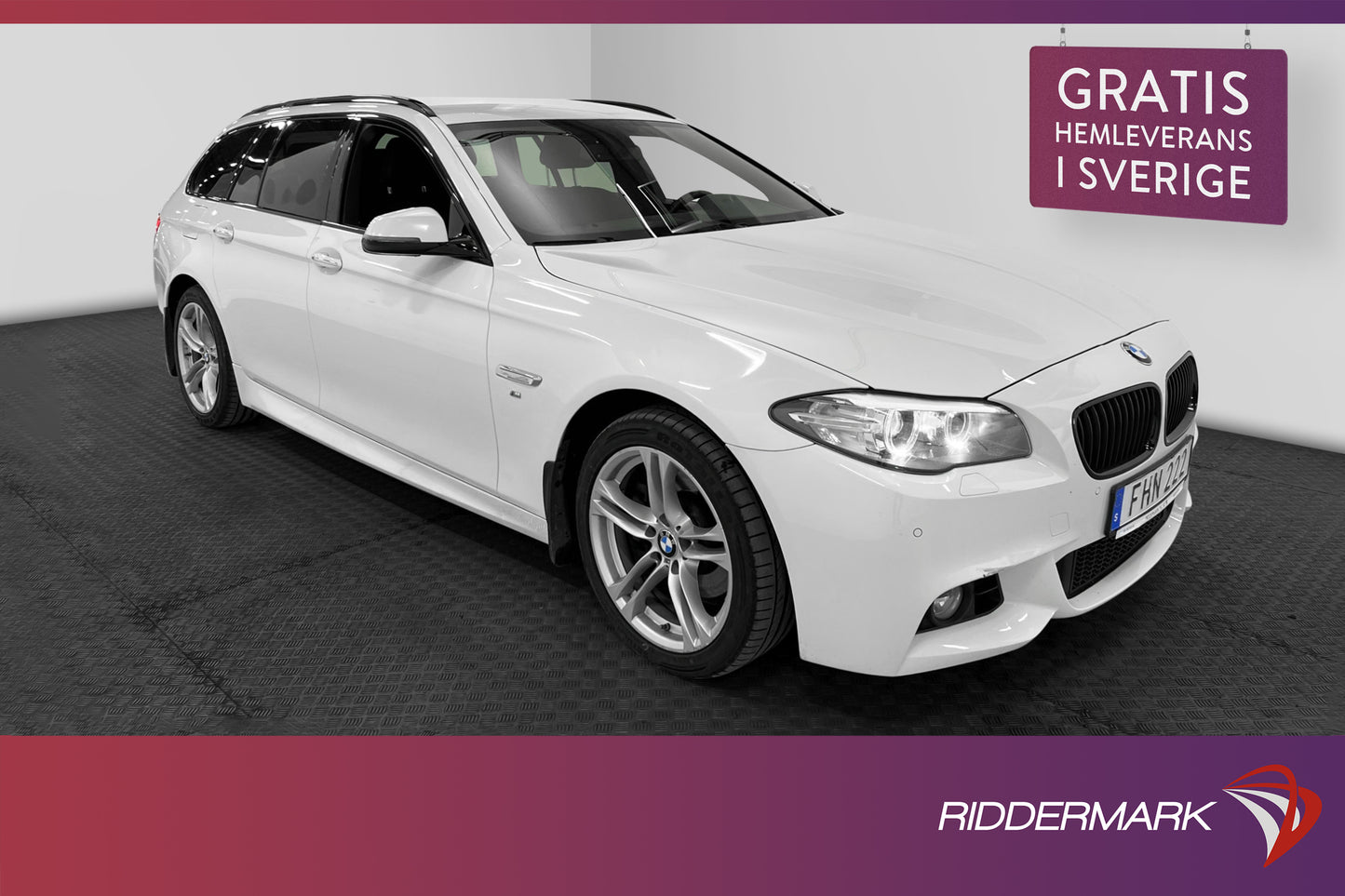 BMW 520d 190hk xDrive  M Sport HiFi Drag 0.53l/mil Nyservad