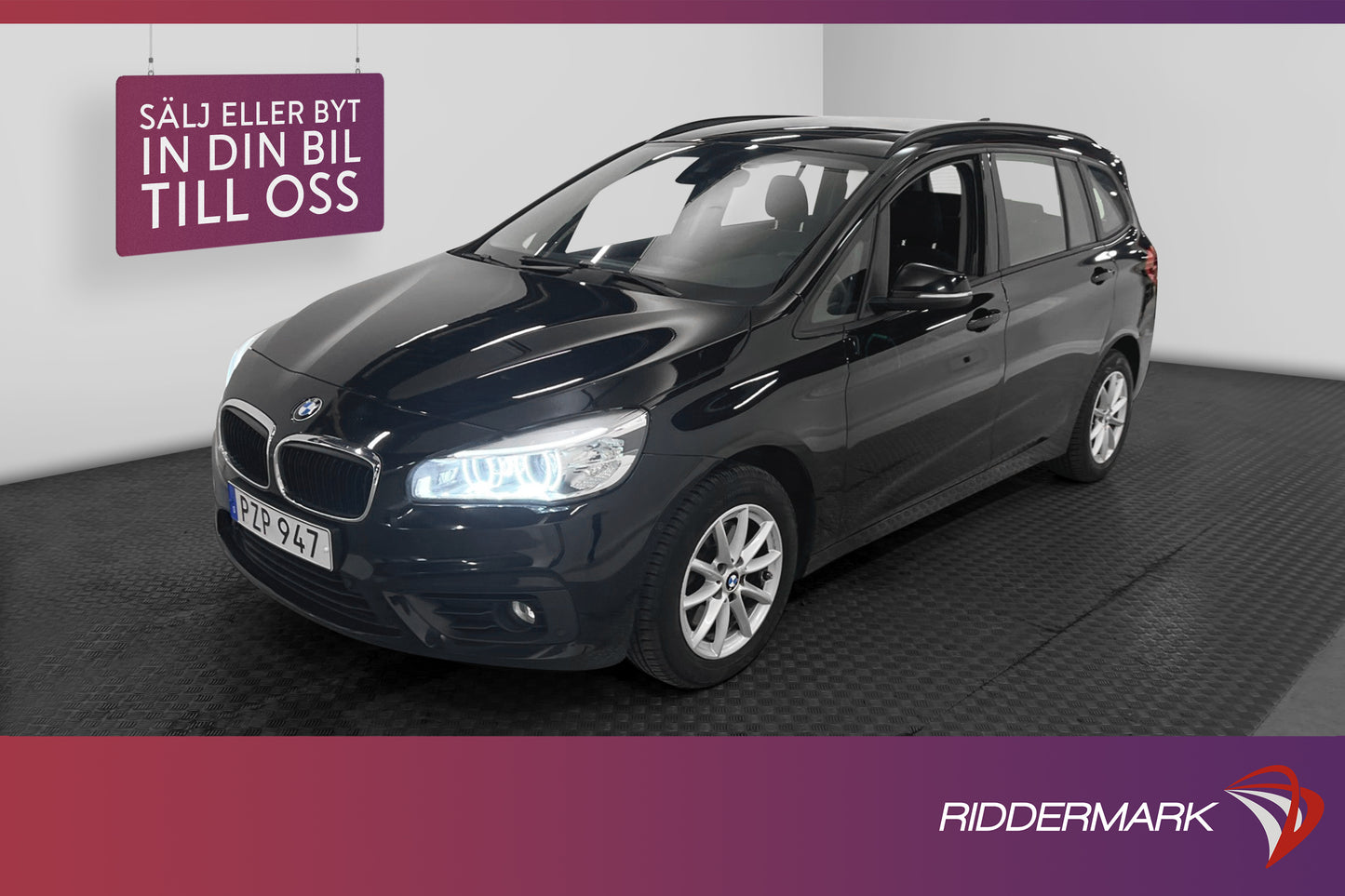 BMW 218 i Gran Tourer 136hk Advantage 7-sits Drag Eu6