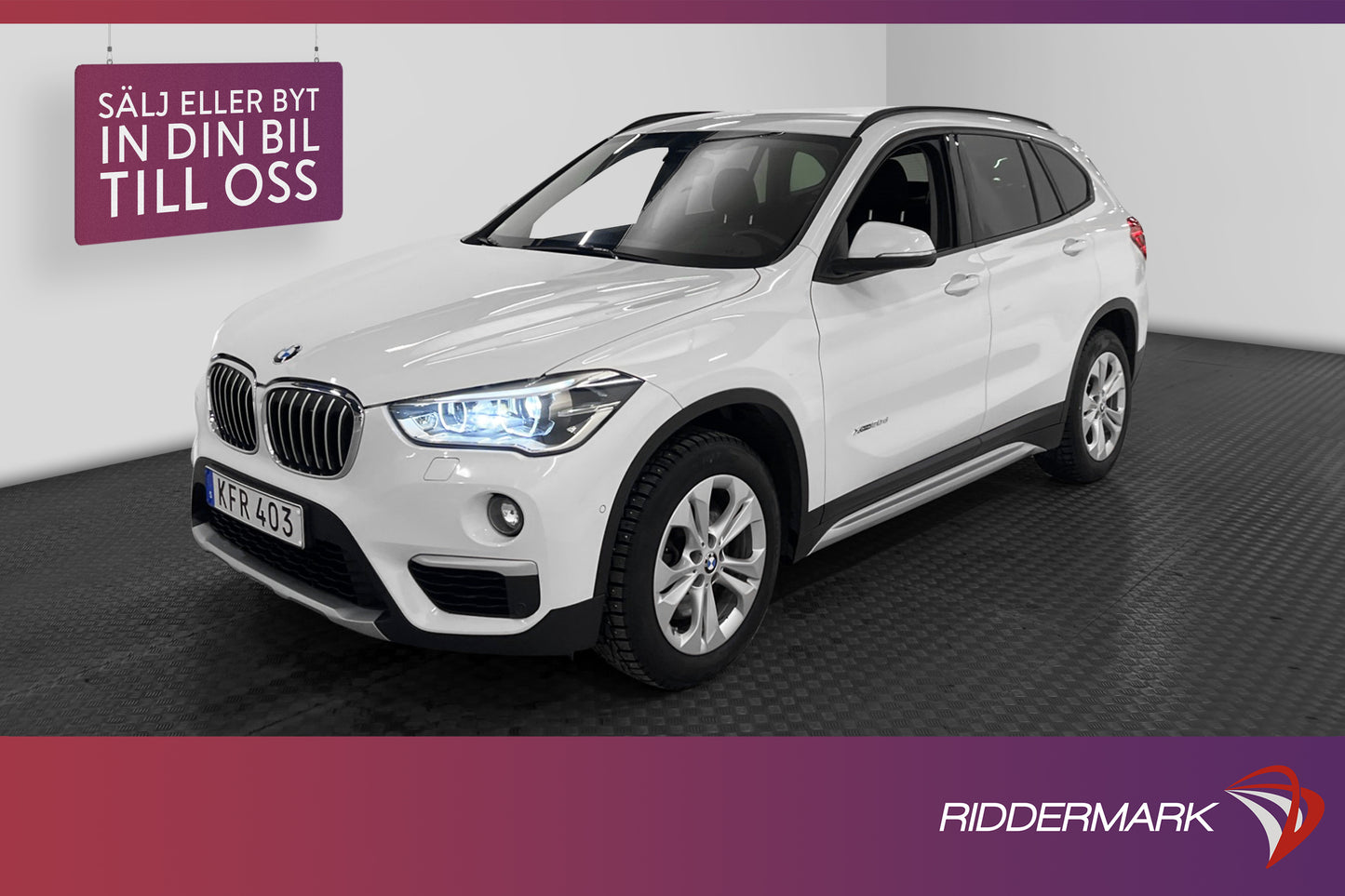 BMW X1 xDrive20d 190hk X Line M-Värmare Head Up Navi