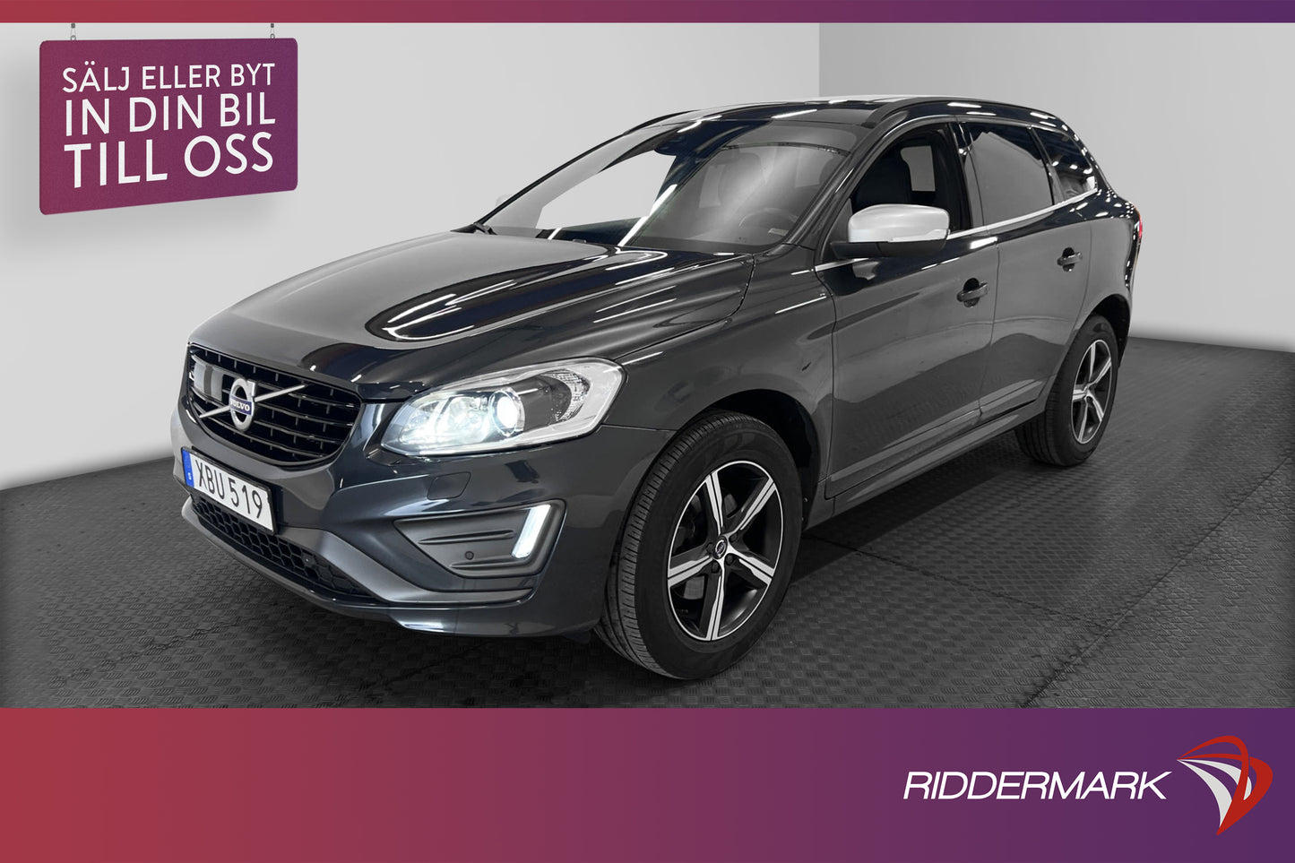 Volvo XC60 D4 AWD 190hk R-Design Pano Navi Kamera BLIS VOC