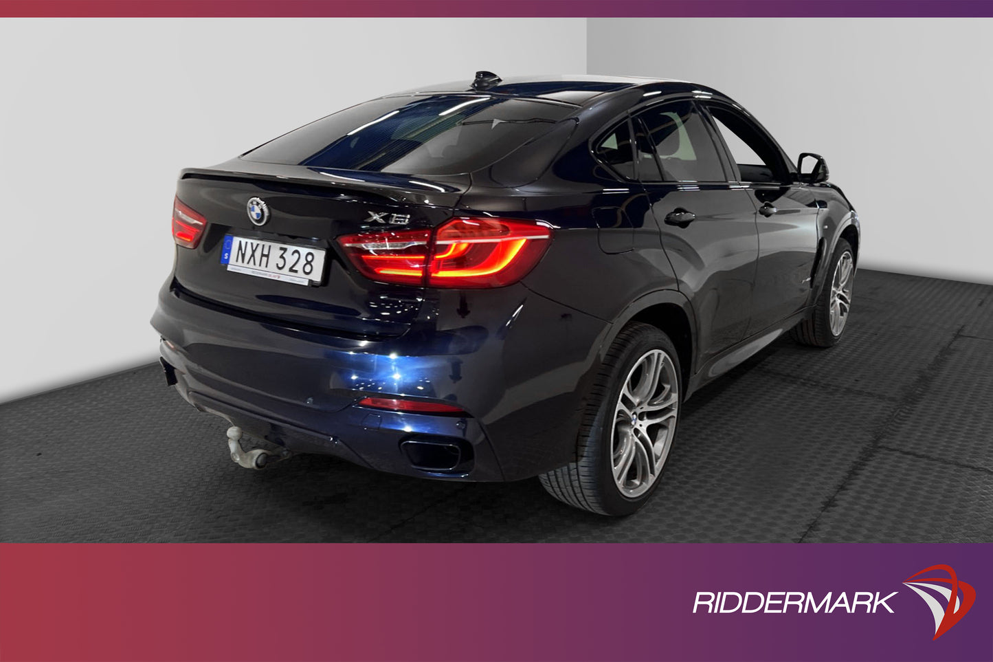 BMW X6 40d xDrive 313hk  M Sport H&K Navi D-värm Taklucka