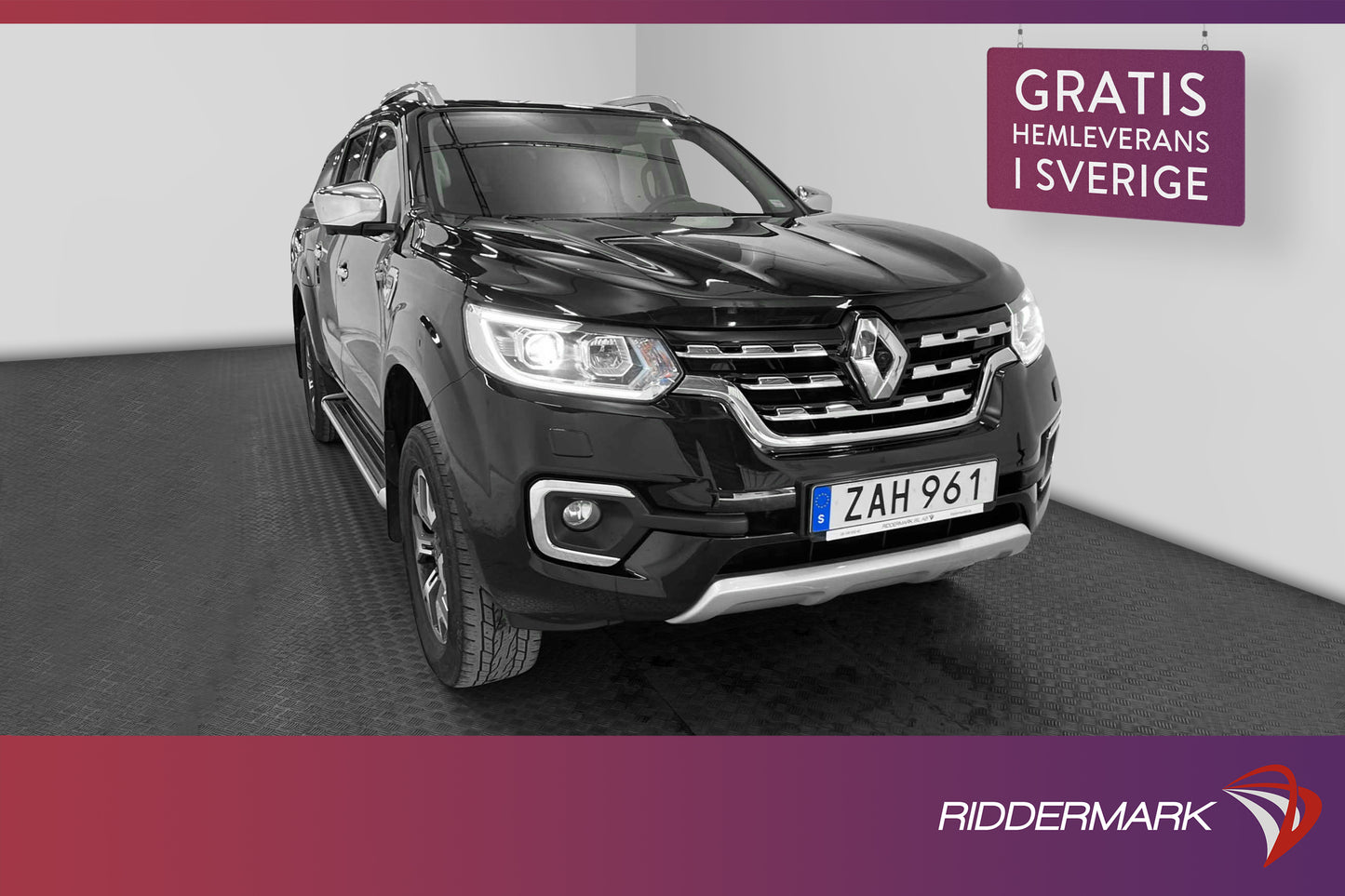 Renault Alaskan 2.3dCi 4WD Värmare Drag Skinn 1-Ägare Moms