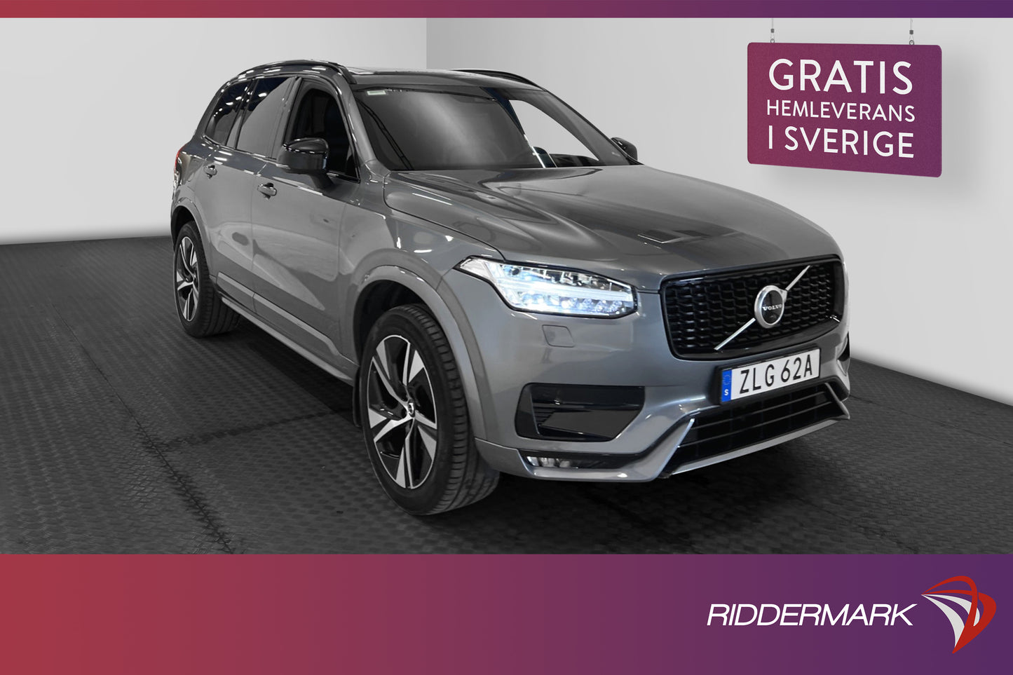 Volvo XC90 T5 AWD R-Design VOC Pano H/K 360°Kam Drag 7-Sits