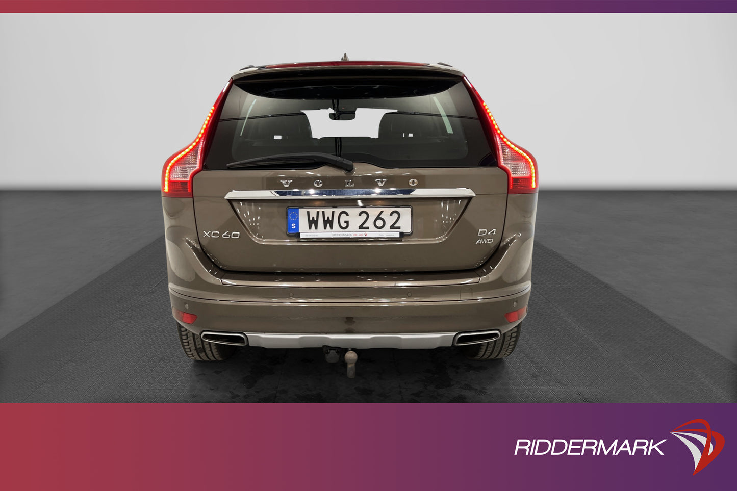 Volvo XC60 D4 AWD 190hk Summum P-Värm Skinn Keyless VOC Drag