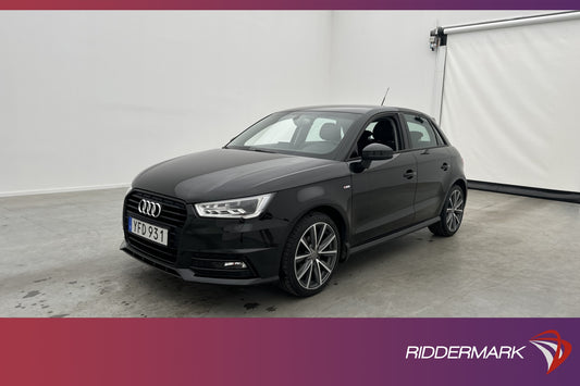 Audi A1 Sportback 1.0 TFSI 95hk S-Line Farthållare Sensorer