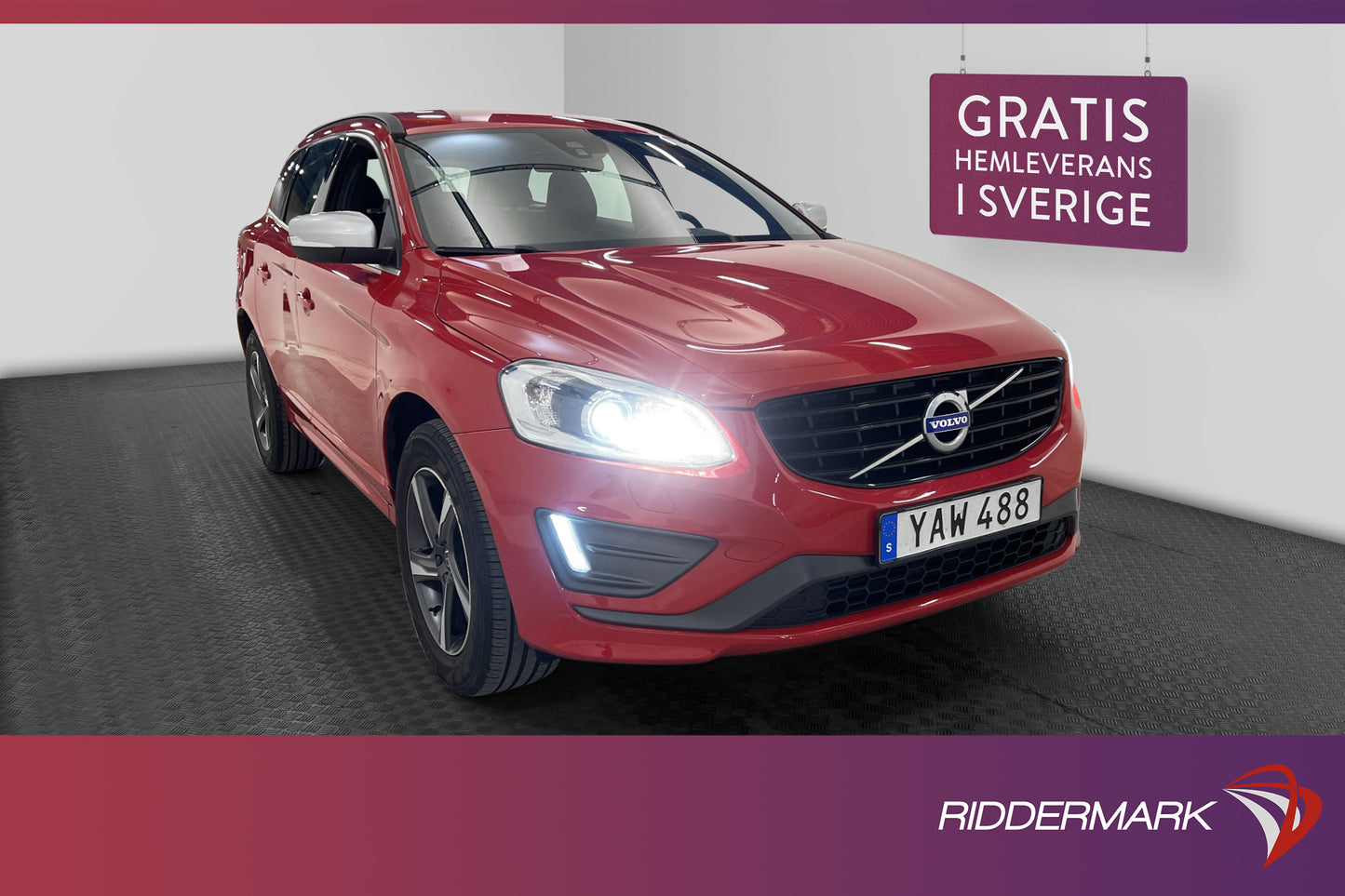 Volvo XC60 D4 AWD 190hk R-Design VOC D-Värmare Drag