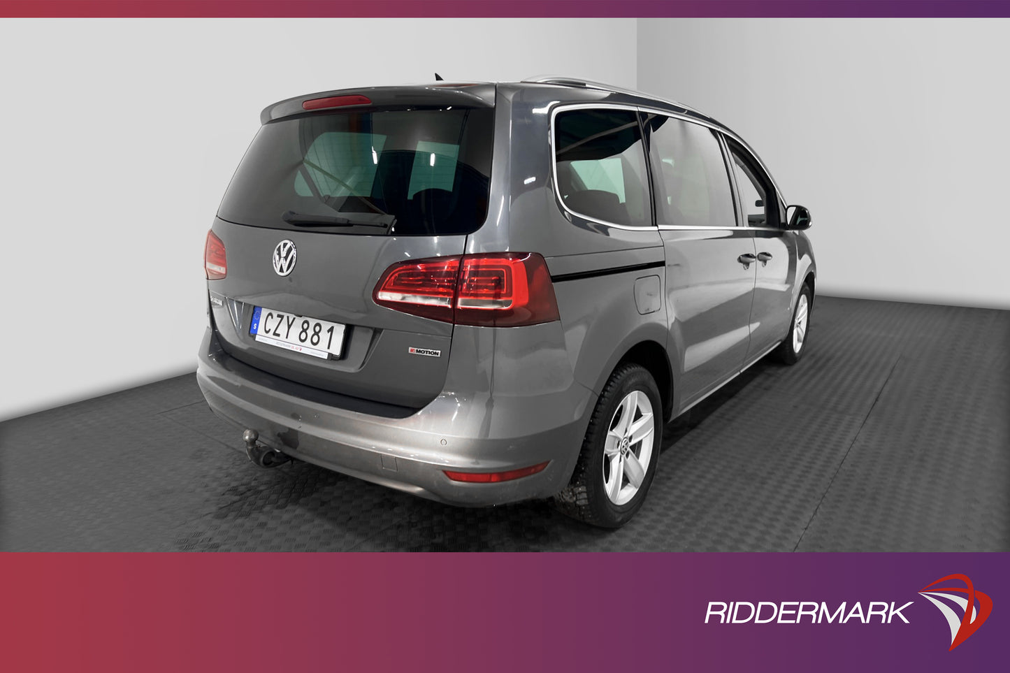 Volkswagen Sharan 2.0 4M 150hk Premium 7-Sits Värm Pano Drag