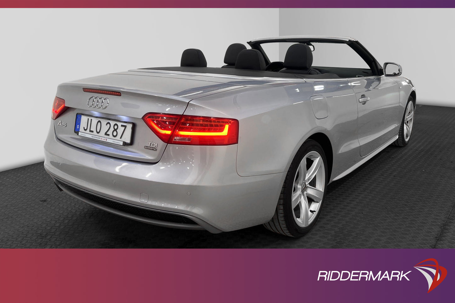 Audi A5 Cabriolet 3.0 TDI Quattro 218hk S-line Navi Skinn