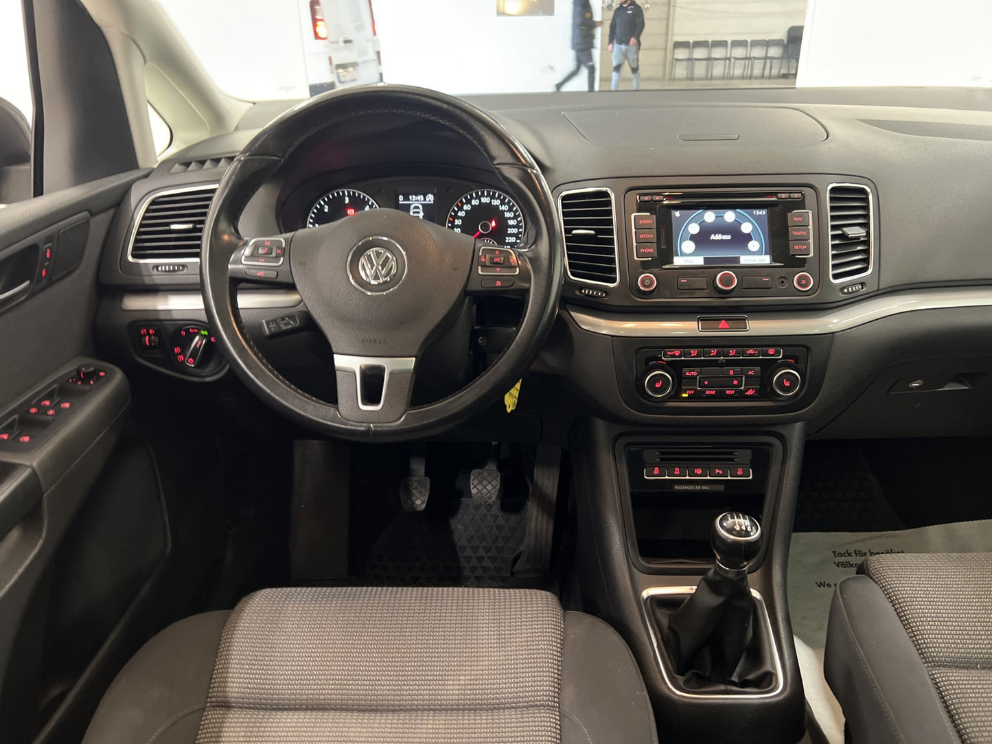 Volkswagen Sharan TDI 4M 140hk Premium 7-Sits Värm Pano Drag