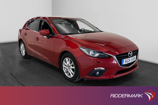 Mazda 3 Sport 2.0 SKYAKTIV-G 120hk GPS Sensorer Drag Välserv