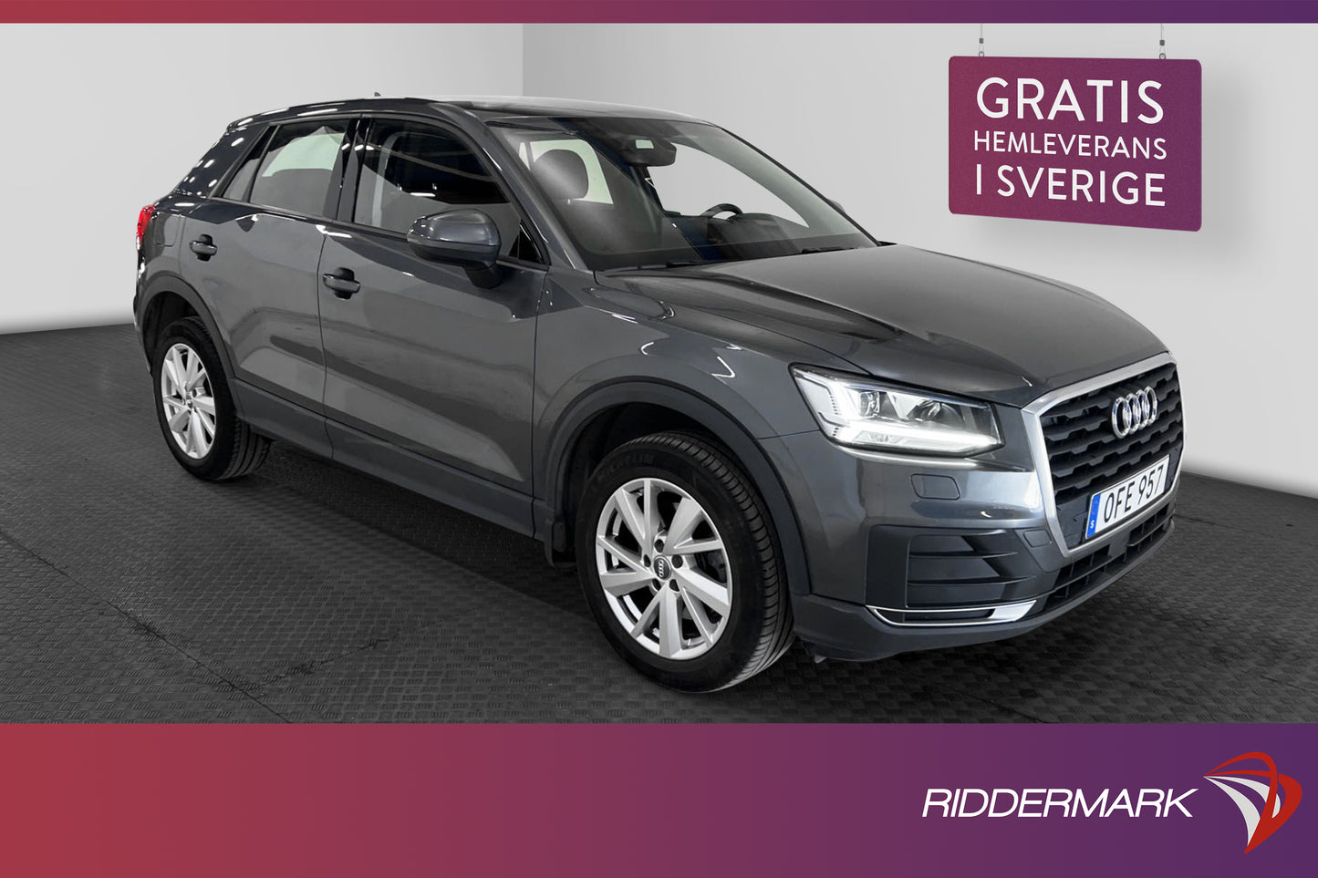 Audi Q2 1.4 TFSI 150hk Proline Sensorer Låg Skatt 0,55l/mil