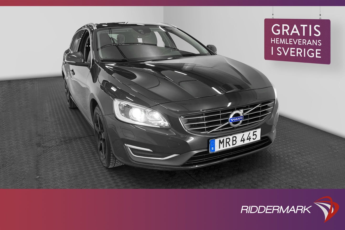 Volvo V60 D4 181hk AWD Summum D-Värm VOC GPS Skinn 1 Brukare