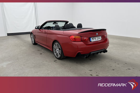 BMW 430d 258hk Convertible M Sport H/K HUD Skinn Navi