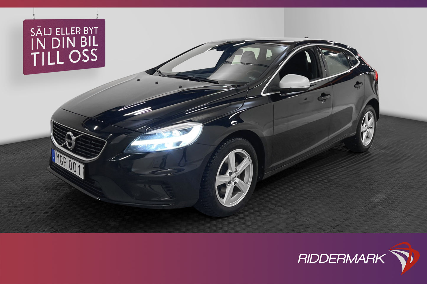 Volvo V40 D3 150hk R-Design VOC Värmare Sensorer Navigation