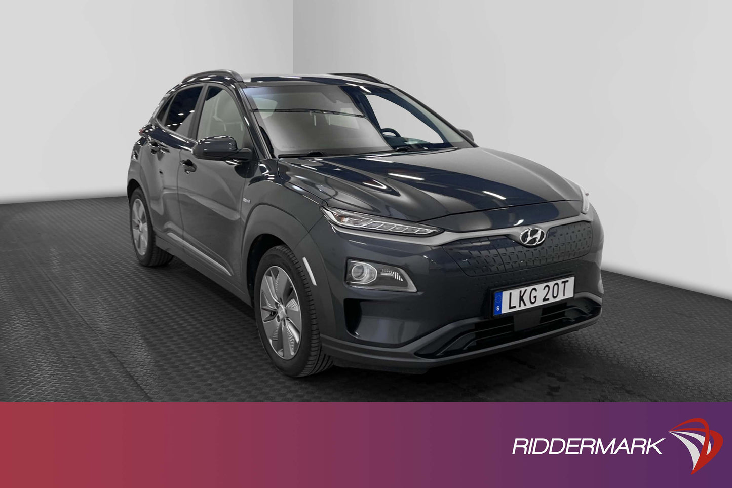 Hyundai Kona 64 kWh 204hk Advanced Backkamera Drag Krell