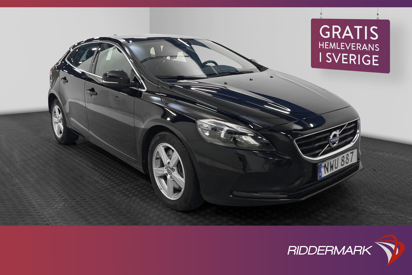 Volvo V40 D4 190hk Momentum Pano D-värm PDC VOC 0,37l/mil