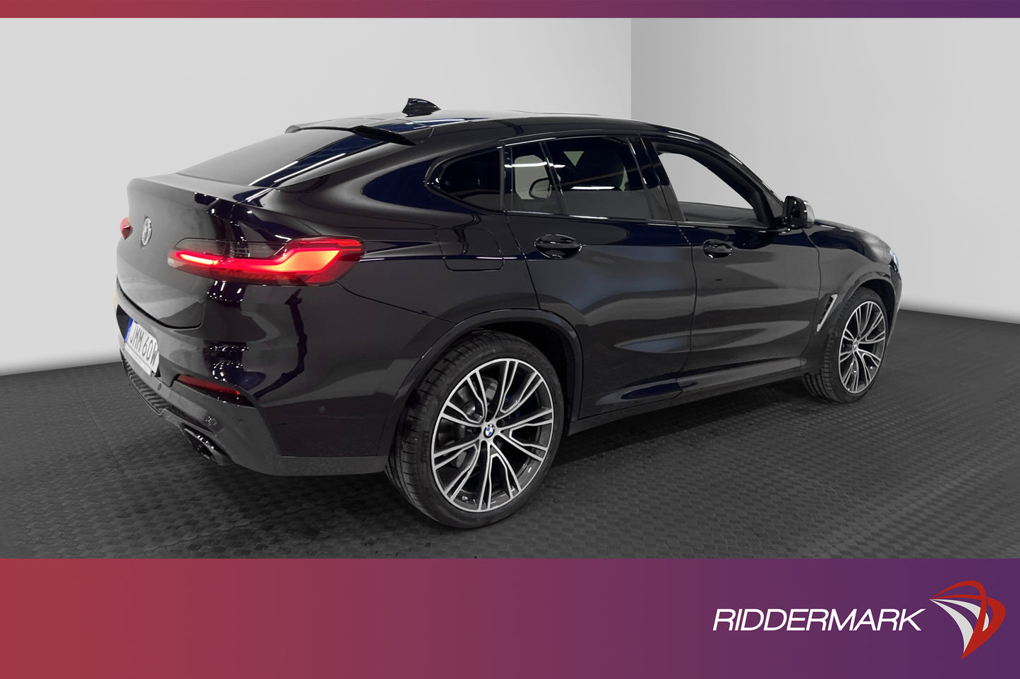 BMW X4 M40d 326hk Innovation Pano HUD H/K 360° Skinn D-värm