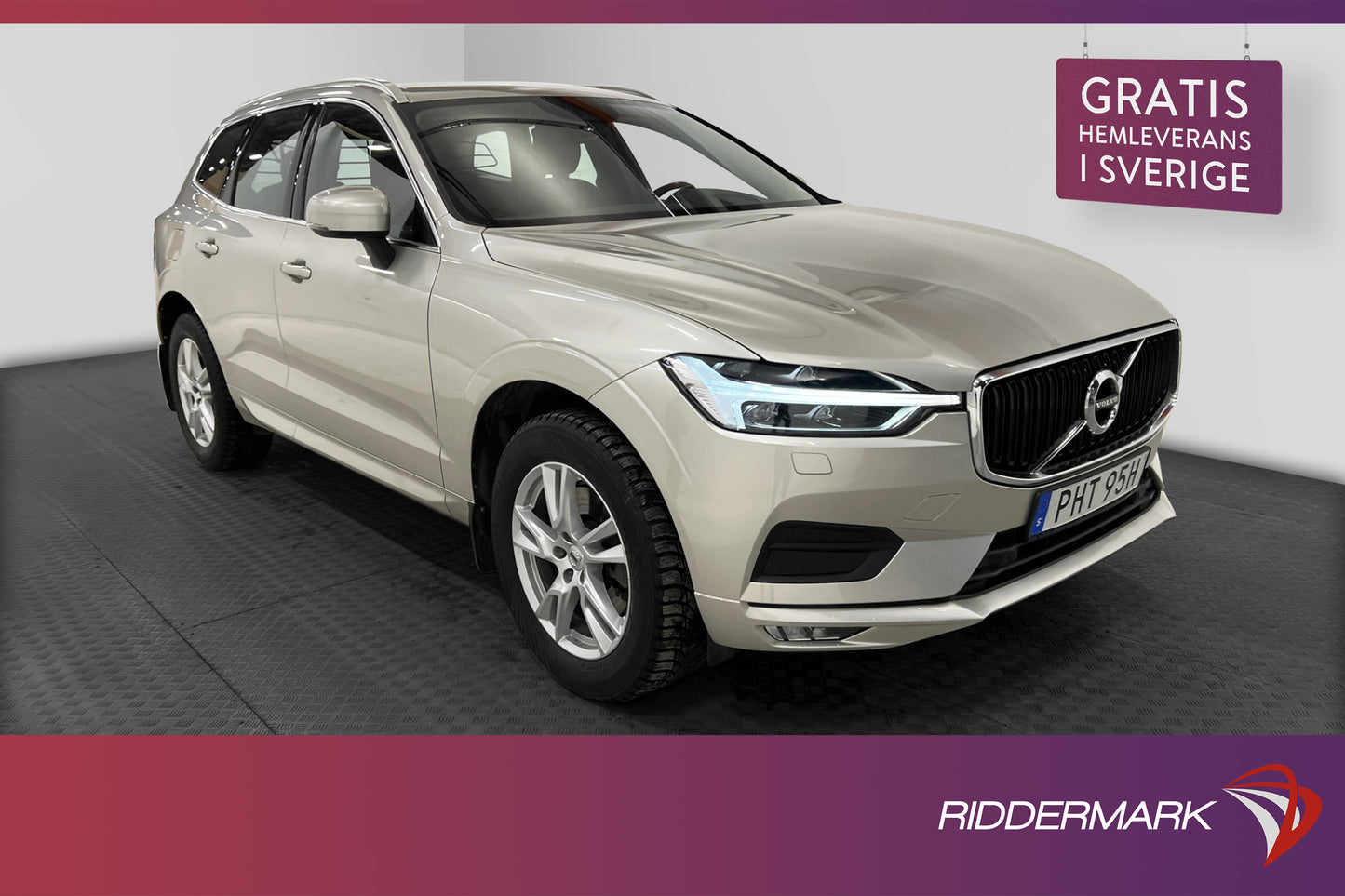 Volvo XC60 D4 AWD 190hk Advanced VOC Värmare Rattvärme Drag