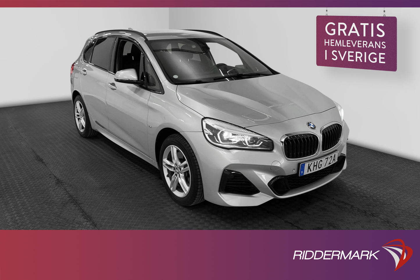 BMW 225xe Active Tourer 224hk M Sport Backkamera HiFi Skinn