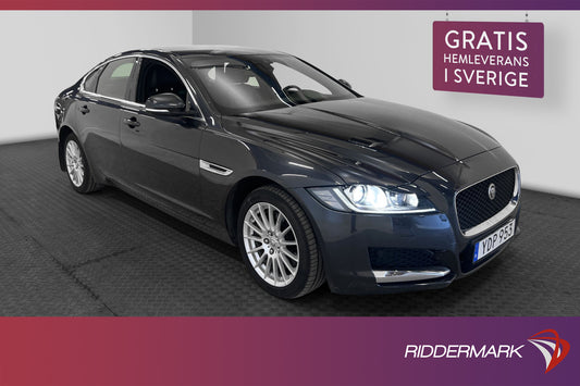 Jaguar XF 25t 240hk Skinn B-Kamera Drag Nyservad