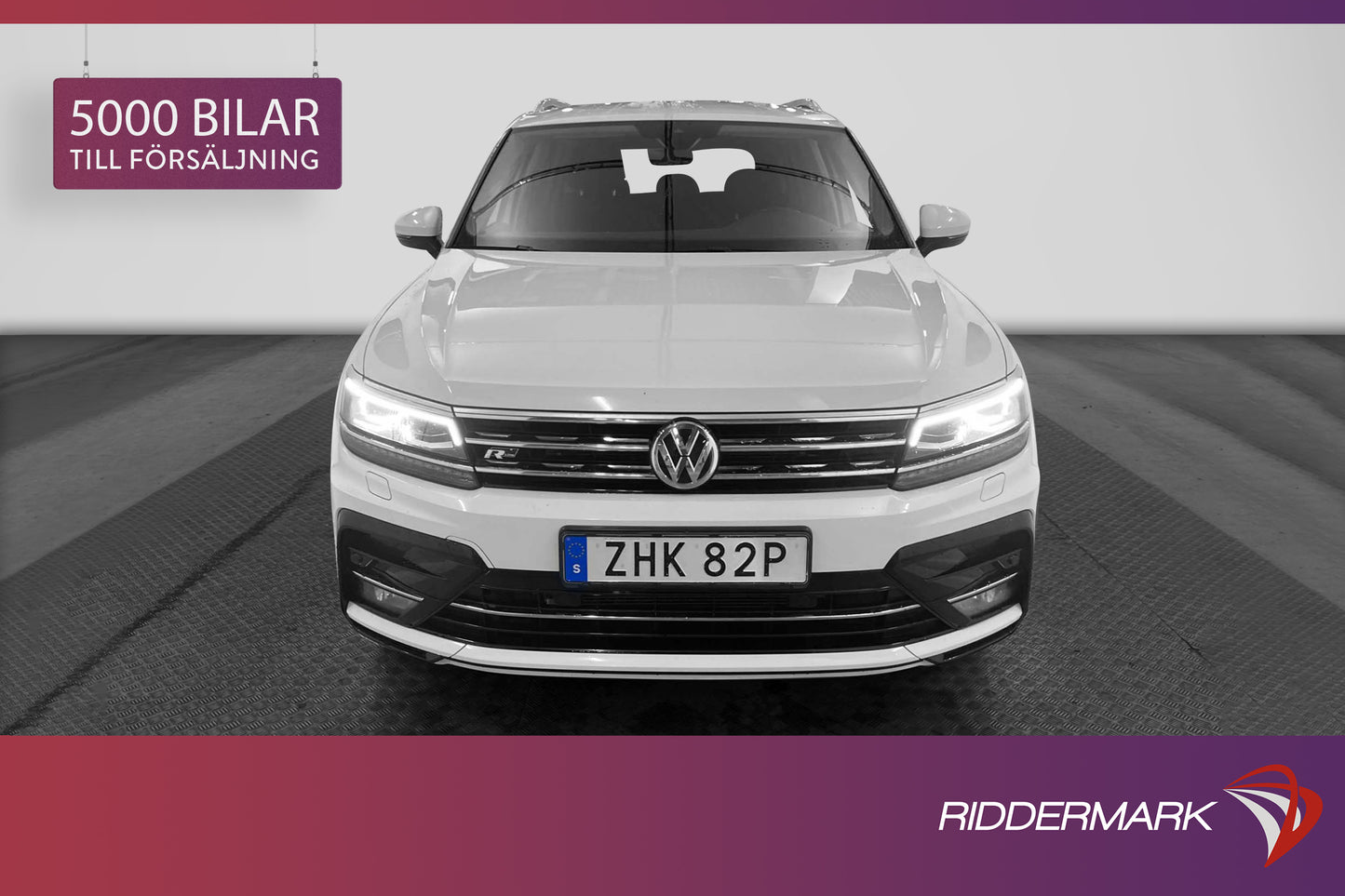 Volkswagen Tiguan Allspace 4M R-Line 7Sits Cockpit Värm Drag