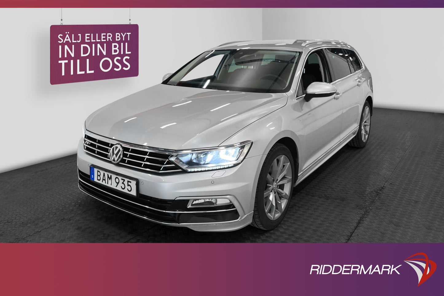 Volkswagen Passat 2.0 TDI 190hk R-Line Cockpit Värmare Drag