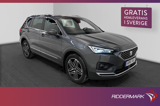 SEAT Tarraco 2.0 TSI 4DRIVE 190hk 7-sits D-Värm Cockpit Drag