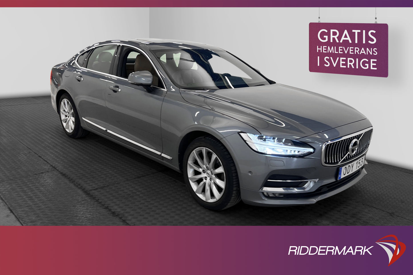 Volvo S90 D5 AWD 235 hk Inscription Pano Skinn BLIS B&W HUD