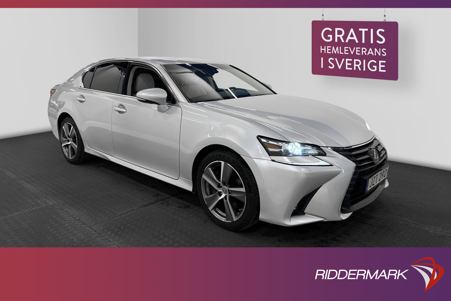 Lexus GS 300h 223hk Kamera Rattvärme Skinn Navi Välservad