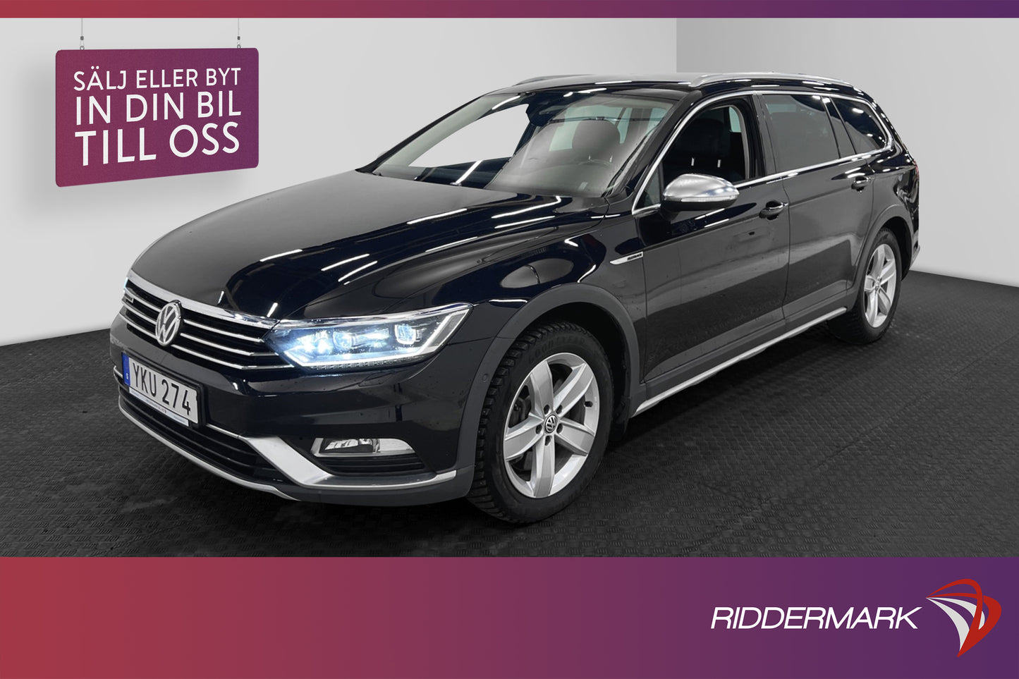 Volkswagen Passat Alltrack 2.0 TDI 4M D-Värm Cockpit Navi