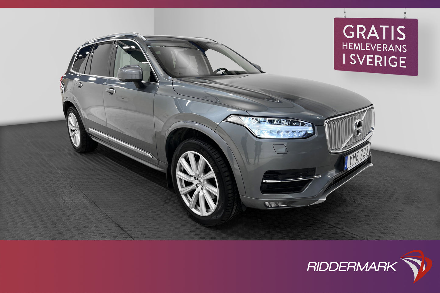 Volvo XC90 D5 AWD Inscription VOC Värmare 360° Pano 7-Sits