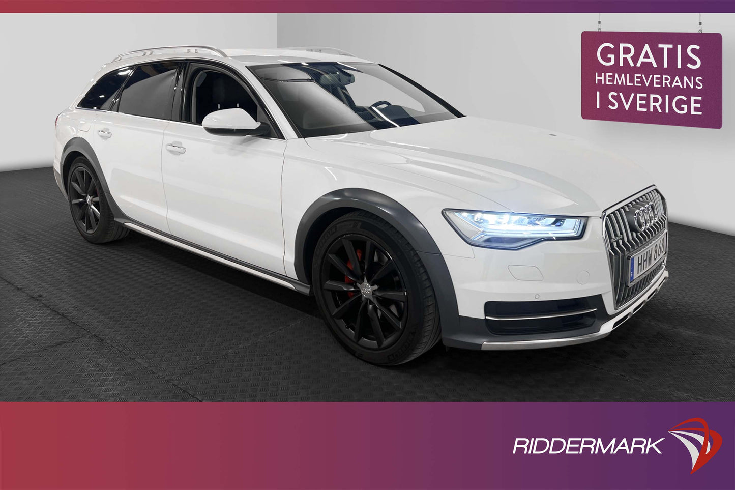 Audi A6 allroad quattro  3.0 TDI V6 218hk Drag P-sensor LED